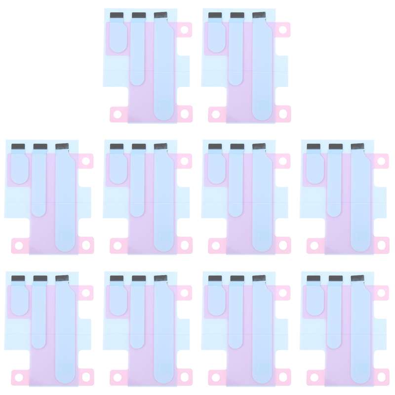 For iPhone 16 Pro 10pcs Battery Adhesive Tape Stickers
