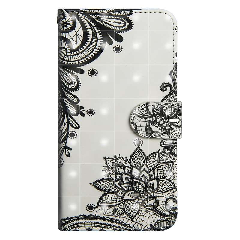 For Samsung Galaxy A30s 3D Painting Pattern Horizontal Flip TPU + PU Leather Case with Holder & Card