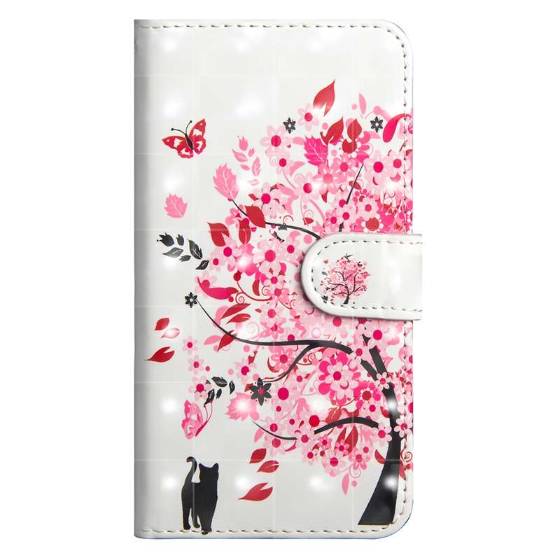 For Samsung Galaxy A30s 3D Painting Pattern Horizontal Flip TPU + PU Leather Case with Holder & Card