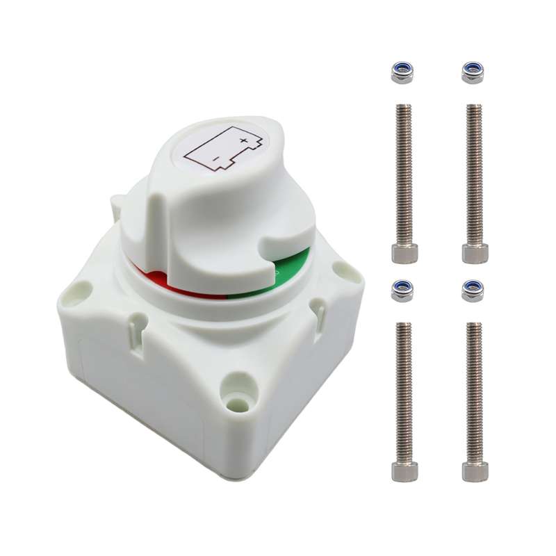 CP-4343 Yacht RV Single-circuit High-current Knob Power-off Switch(Grey)