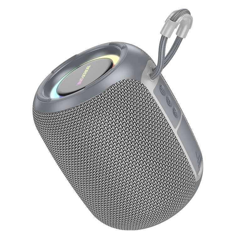 BOROFONE BR36 Lucy Sports TWS Bluetooth 5.3 Speaker Support TF Card / FM(Black)