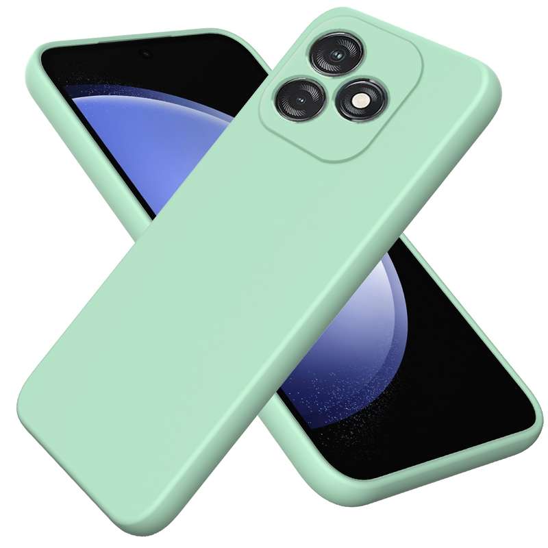 For Tecno Spark 20 Solid Color Liquid Silicone Dropproof Full Coverage Protective Case(Yellow)