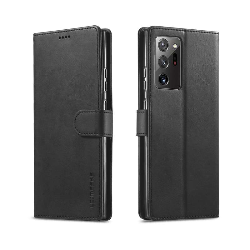 For Samsung Galaxy Note 20 Ultra LC.IMEEKE Calf Texture Horizontal Flip Leather Case, with Holder &