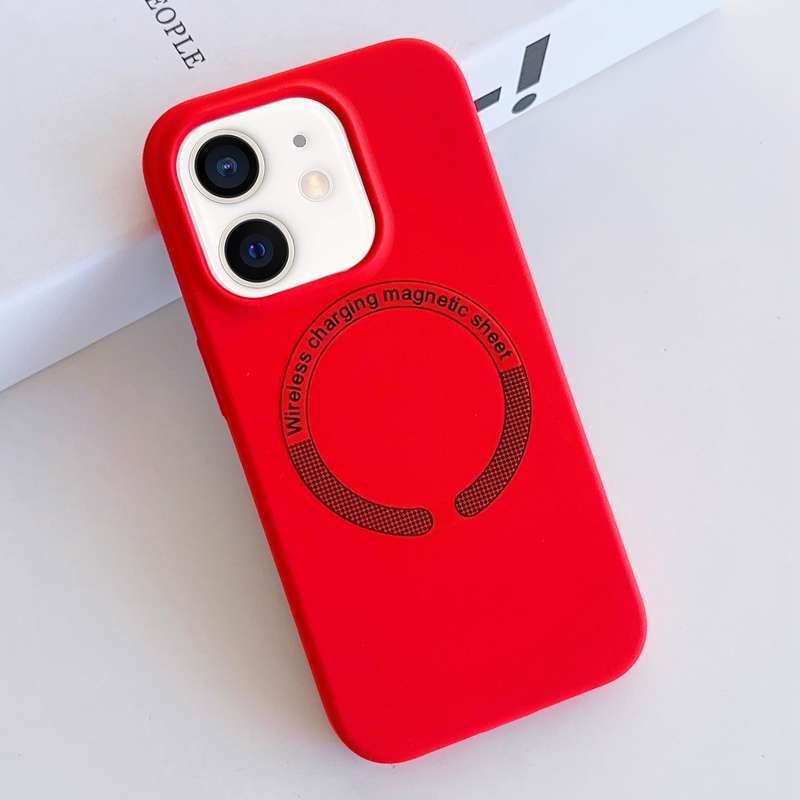 For iPhone 11 MagSafe Magnetic Liquid Silicone Phone Case(Sea Blue)