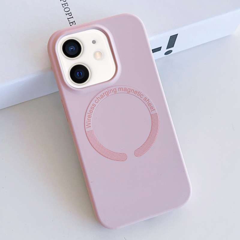 For iPhone 11 MagSafe Magnetic Liquid Silicone Phone Case(Sea Blue)