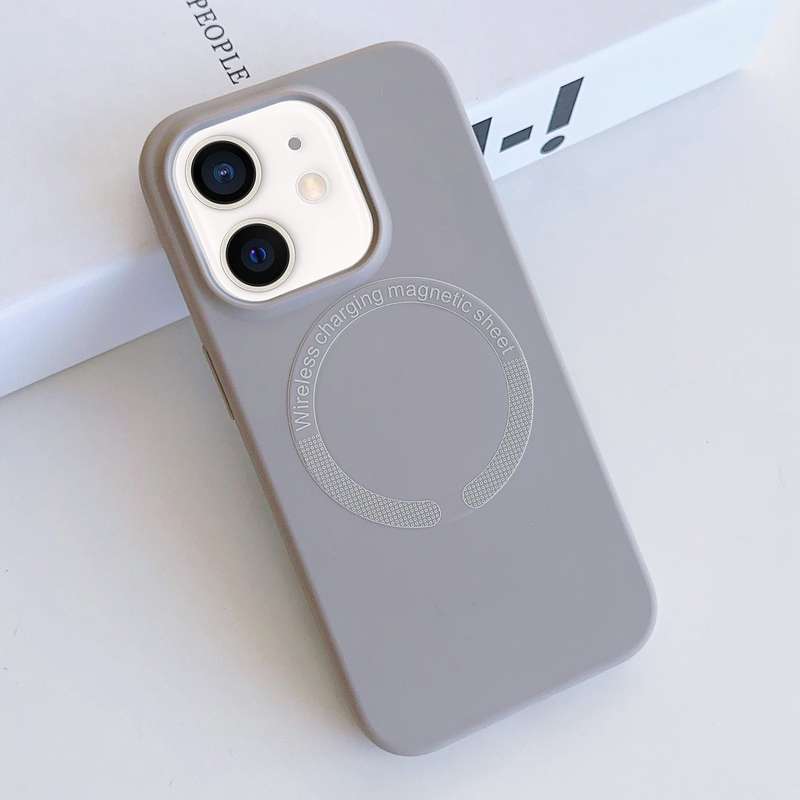 For iPhone 11 MagSafe Magnetic Liquid Silicone Phone Case(Sea Blue)