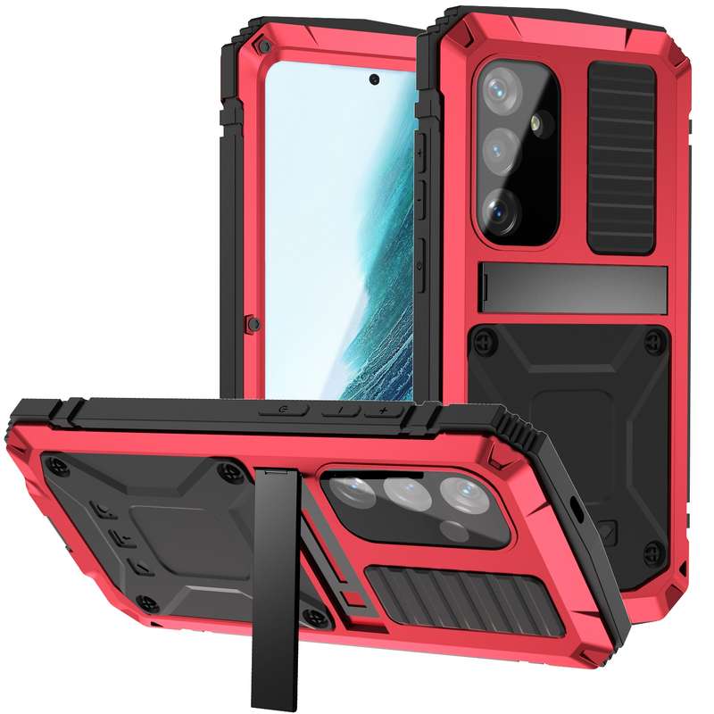 For Samsung Galaxy S24+ 5G R-JUST Life Waterproof Dustproof Shockproof Phone Case(Black)