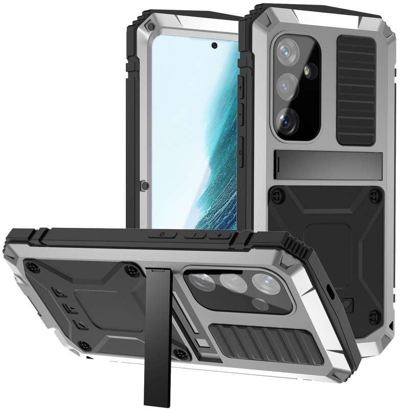 For Samsung Galaxy S24+ 5G R-JUST Life Waterproof Dustproof Shockproof Phone Case(Black)