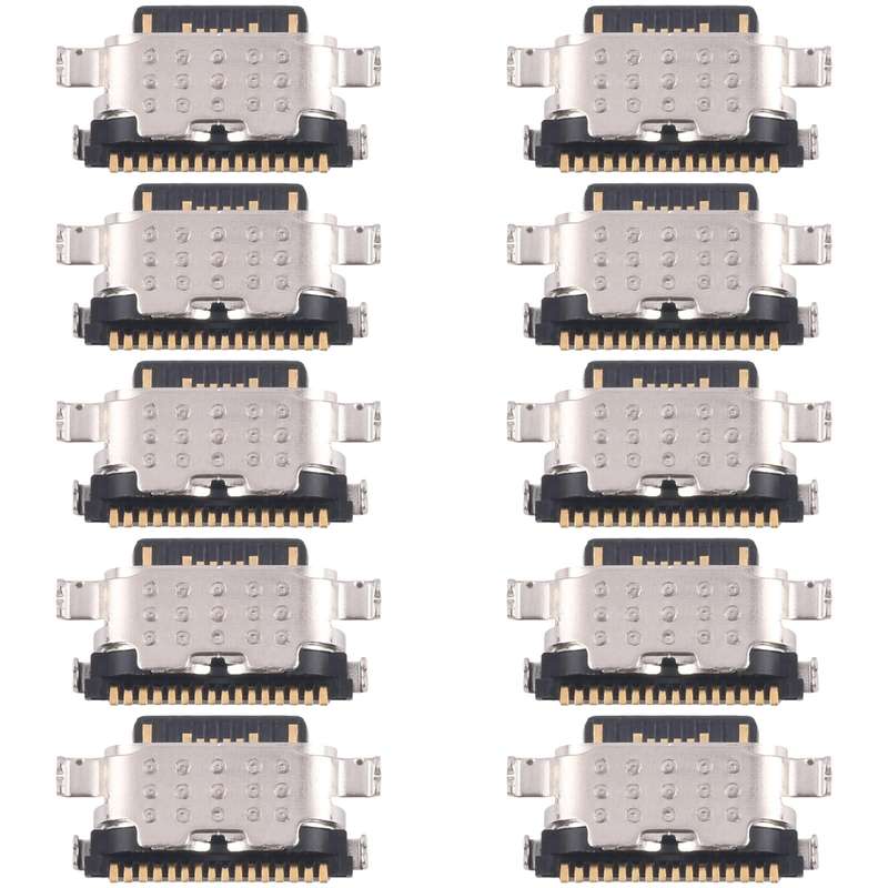 For Tecno Spark 20 Pro+ KJ7 10pcs Original Charging Port Connector