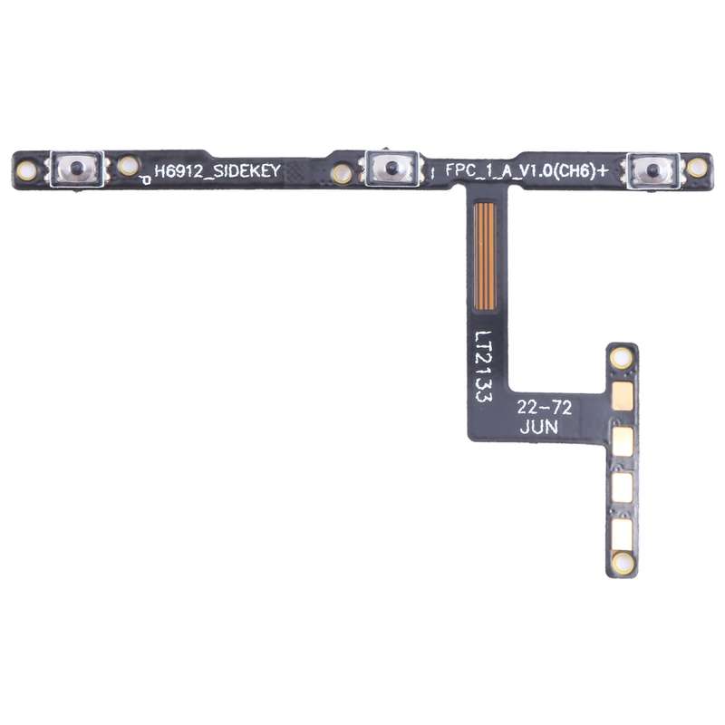 For Tecno Camon 18 OEM Power Button & Volume Button Flex Cable