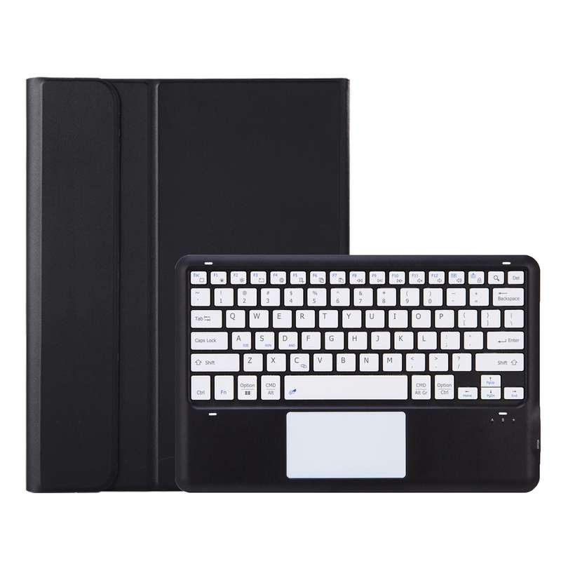 For Honor Pad 9 AH19-A TPU Ultra-thin Detachable Bluetooth Keyboard Tablet Leather Case with Touchpa