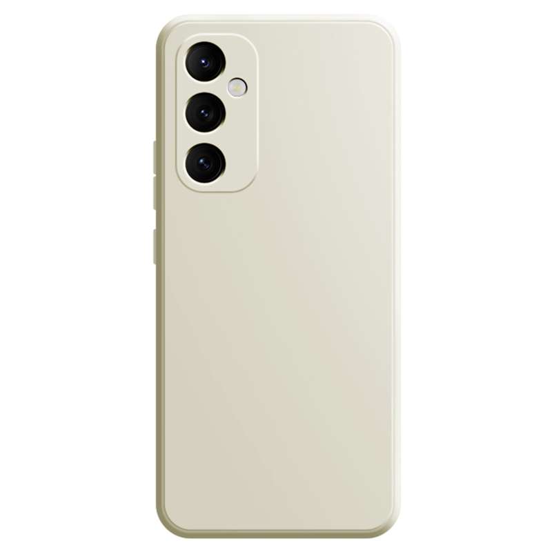 For Samsung Galaxy A35 Imitation Liquid Silicone Phone Case(White)