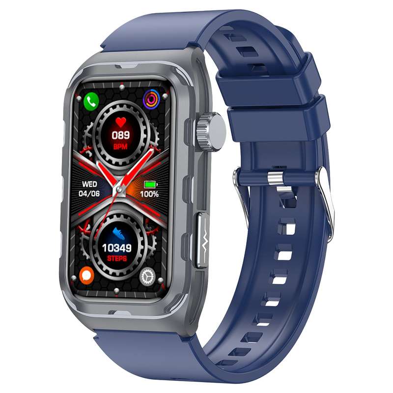 TK79 1.47 inch IP68 Waterproof Smart Watch, Support ECG / Blood Glucose / Blood Oxygen Monitoring /