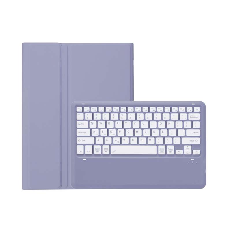 For Huawei MatePad Pro 13.2 inch 2025 AH18 Detachable Bluetooth Keyboard Leather Tablet Case(Purple)