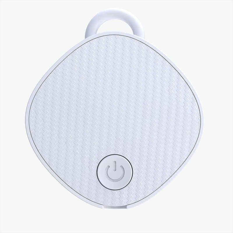 Global Positioning Pet Key Anti-Lost Device Smart Bluetooth GPS Locator(White)