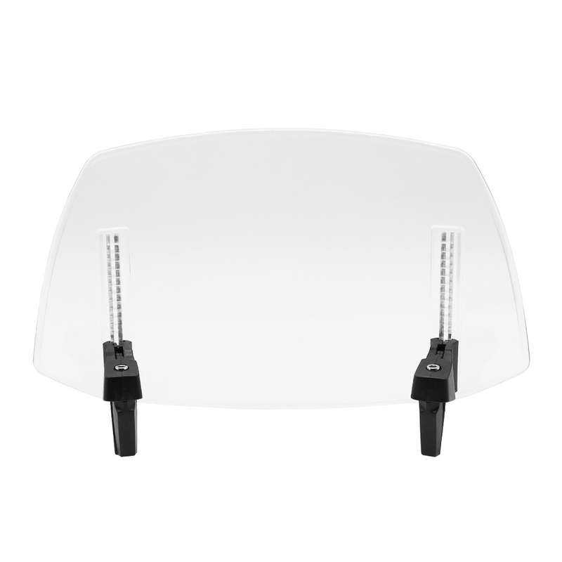 For Kawasaki / Honda / BMW / Yamaha Motorcycle Adjustable Windshield(Transparent Blue)