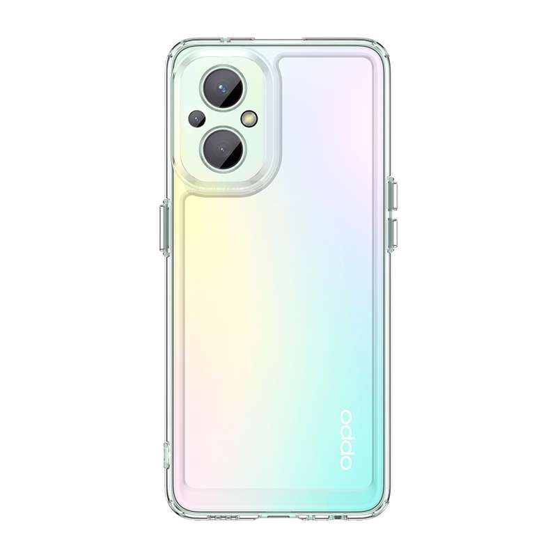 For OPPO Reno8 Z 5G Candy Series TPU Phone Case(Transparent)