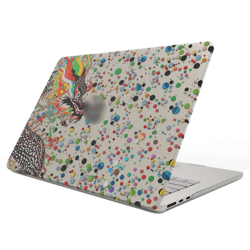 For MacBook Air 13.3 A1932 / A2179 / A2337 UV Printed Pattern Laptop Frosted Protective Case(DD
