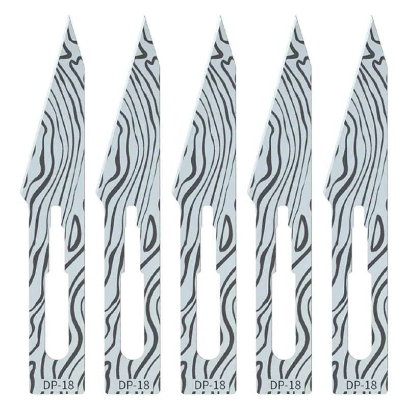 5pcs Mijing DP-18 Hand Polished Non-Magnetic NO.11 Blade