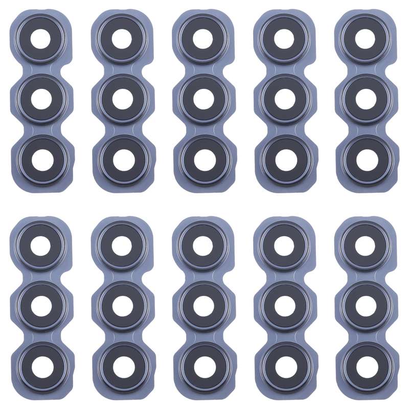 For Samsung Galaxy A35 SM-A356B 10pcs Original Rear Camera Lens Cover(Blue)