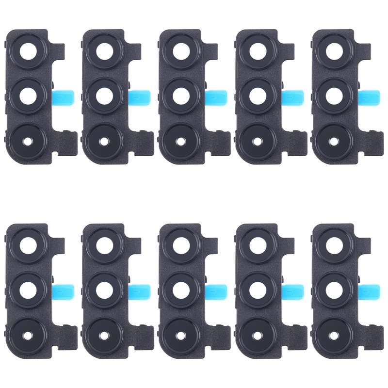 For Samsung Galaxy A15 4G SM-A155F 10pcs Original Rear Camera Lens Cover(Black)