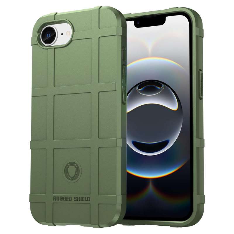 For iPhone SE 2024 Full Coverage Shockproof TPU Phone Case(Green)