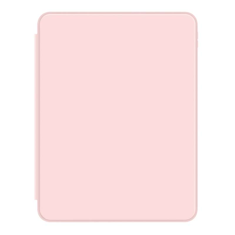 For iPad Pro 13 2024 Mutural Jianshang Series Smart Leather Tablet Case(Pink)