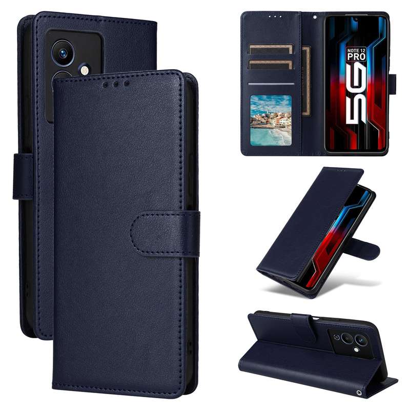 For Infinix Note 12 Pro 5G Multifunctional Horizontal Flip Leather Phone Case with Three Card S