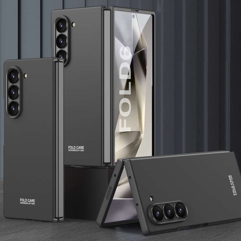 For Samsung Galaxy Z Fold6 GKK Integrated Ultra-thin Full Coverage Protective Case(Black)