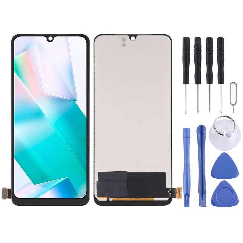 For vivo T1 Pro 5G V2151 TFT LCD Screen with Digitizer Full Assembly, Not Supporting Fingerprint Ide