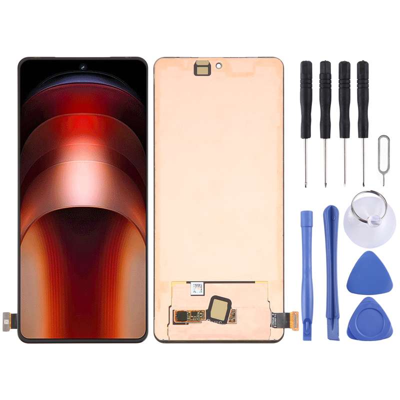 For vivo iQOO Neo9S Pro Original AMOLED LCD Screen with Digitizer Full Assembly