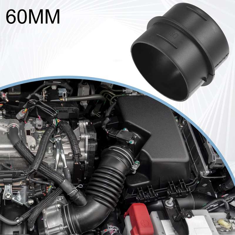 60mm Car Parking Air Ducting Reducer Duct Joiner Connector Pipe