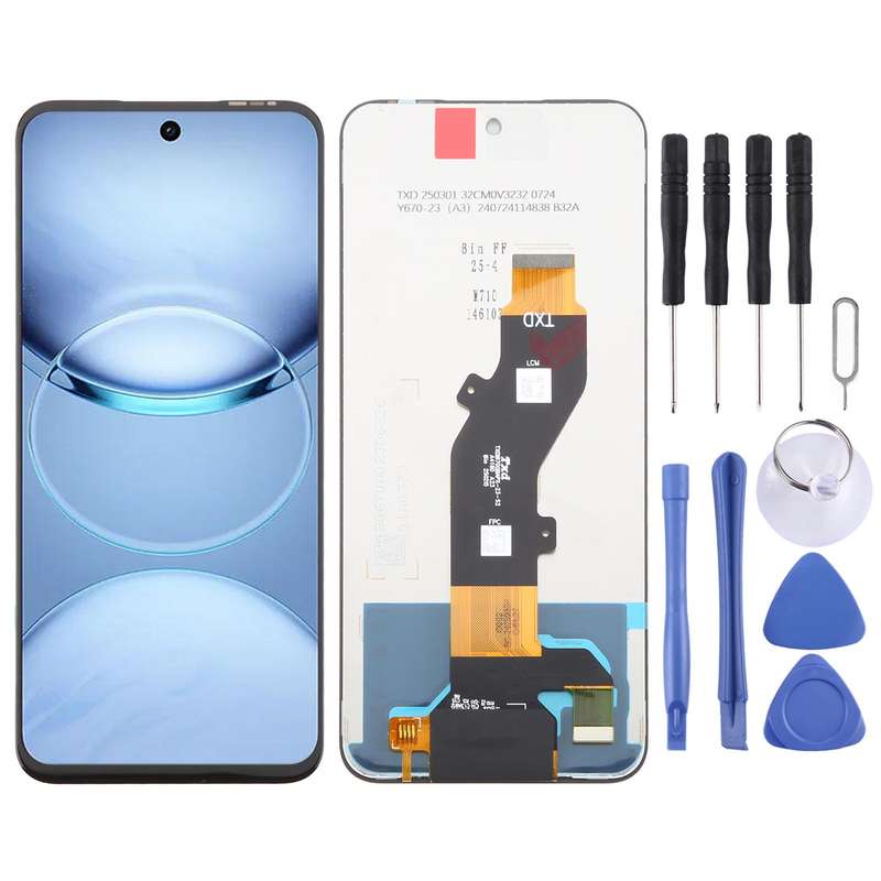 For Tecno Spark 30C OEM LCD Screen with Digitizer Full Assembly