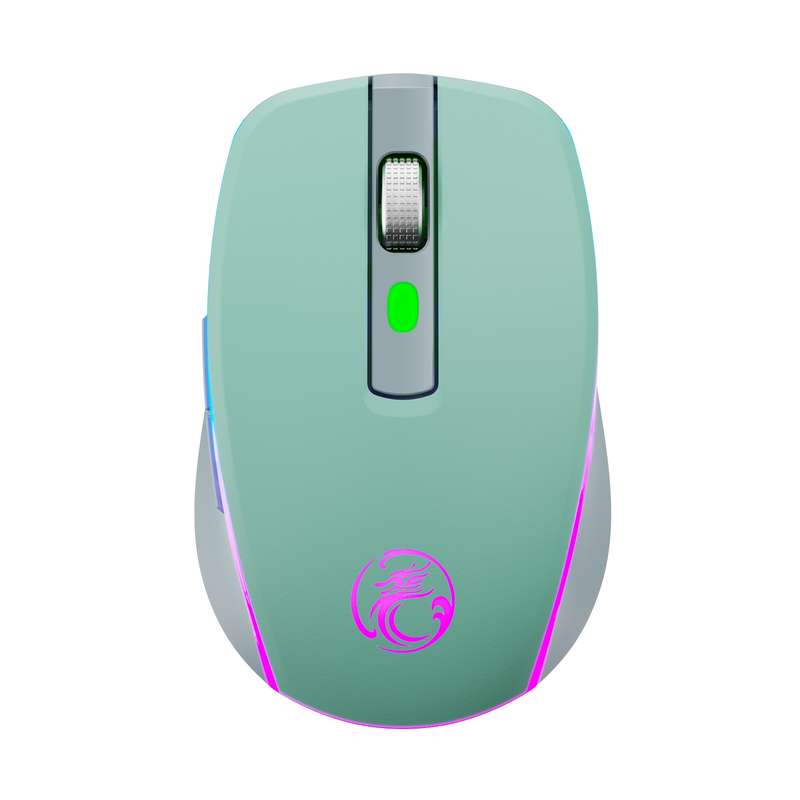 iMICE G903 2.4G Single Mode 6-key Silent Wireless Gaming Mouse(Pink)