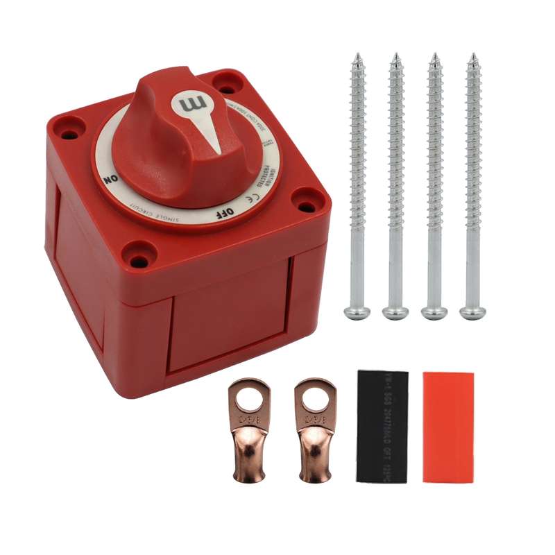 Blue Sea 6005 M Series Marine RV Yacht Battery Power Off Switch(Red)
