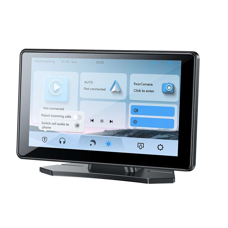 Yesido KM17 7 inch Center Console CarPlay Portable Car Video Navigation(Black)
