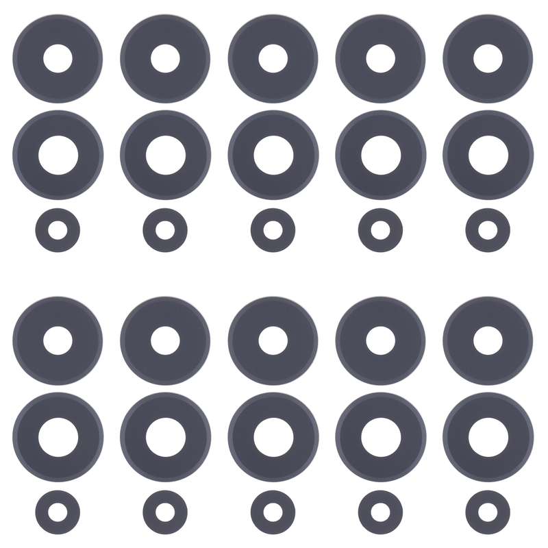 For Xiaomi Poco M6 Pro 4G 10pcs Back Camera Lens