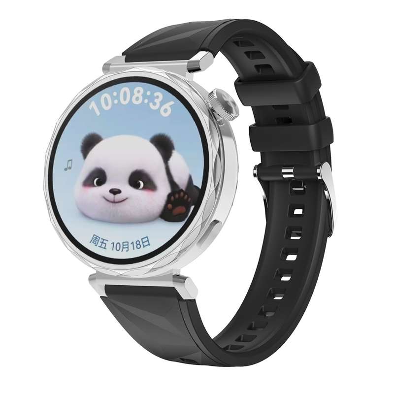 For Huawei Watch GT 5 41mm Official 18mm Silicone Watch Band(White)