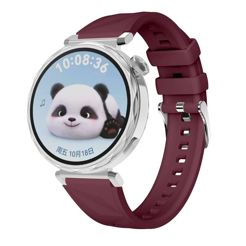 For Huawei Watch GT 5 41mm Official 18mm Silicone Watch Band(White)