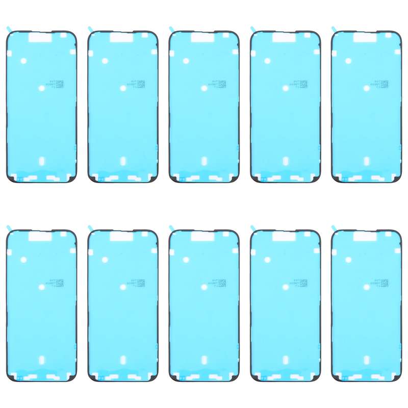 For iPhone 16 Pro Max 10pcs LCD Frame Bezel Waterproof Adhesive Stickers