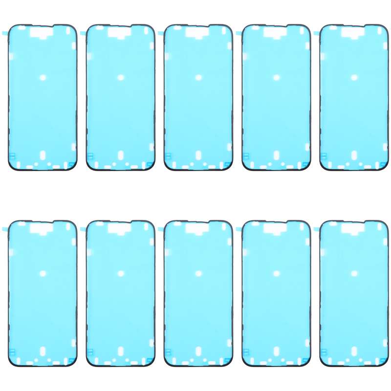 For iPhone 16 10pcs LCD Frame Bezel Waterproof Adhesive Stickers