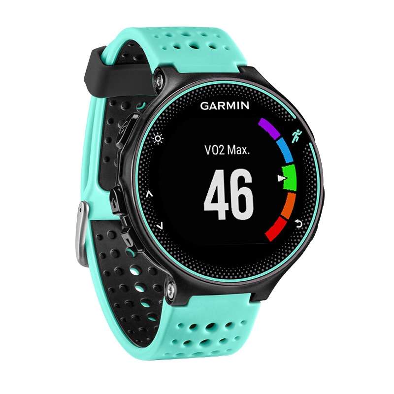 For Garmin Forerunner 235 Two-color Watch Band(Black Red)