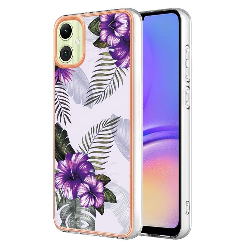 For Samsung Galaxy A06 4G Electroplating IMD TPU Phone Case(Pink Scales)