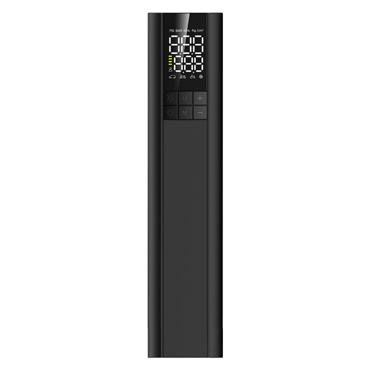 T6 Car Digital Display Portable Smart Electric Wireless Air Pump(Black)