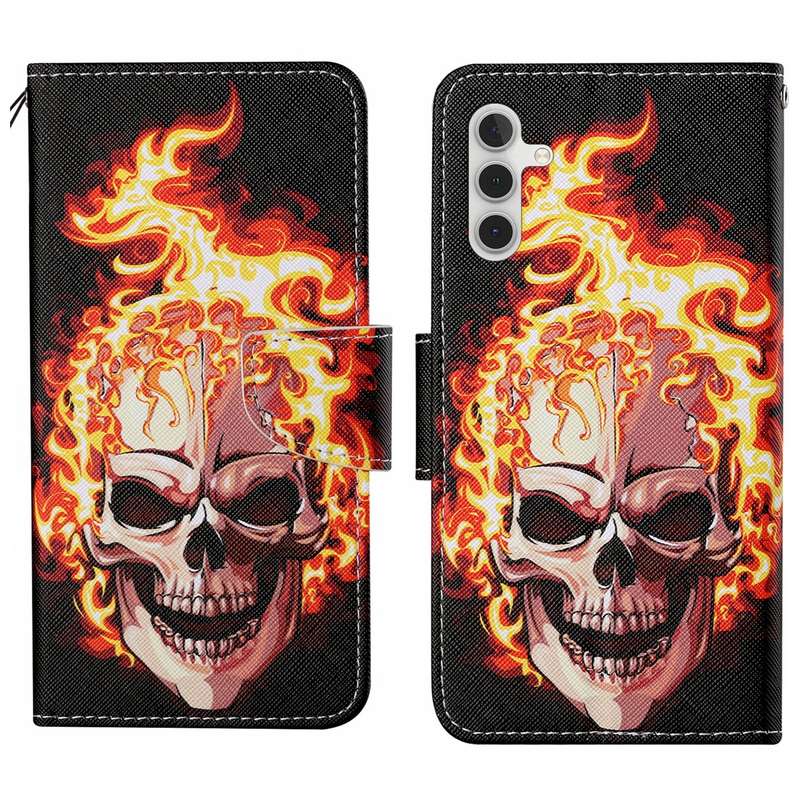 For Samsung Galaxy A16 5G / 4G Colored Drawing Pattern Leather Phone Case