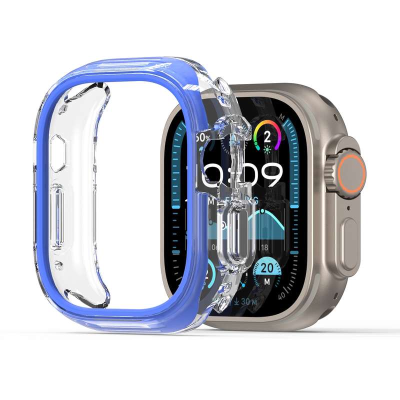 For Apple Watch Ultra 1 / 2 49mm DUX DUCIS Camo Series TPU Hybrid PC Watch Protective Case