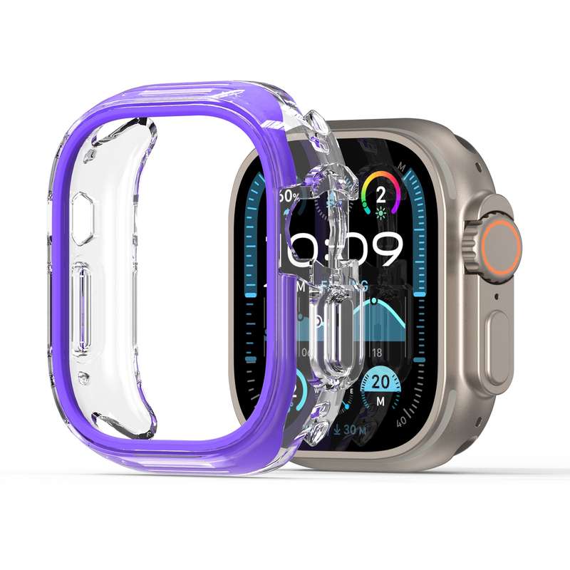 For Apple Watch Ultra 1 / 2 49mm DUX DUCIS Camo Series TPU Hybrid PC Watch Protective Case