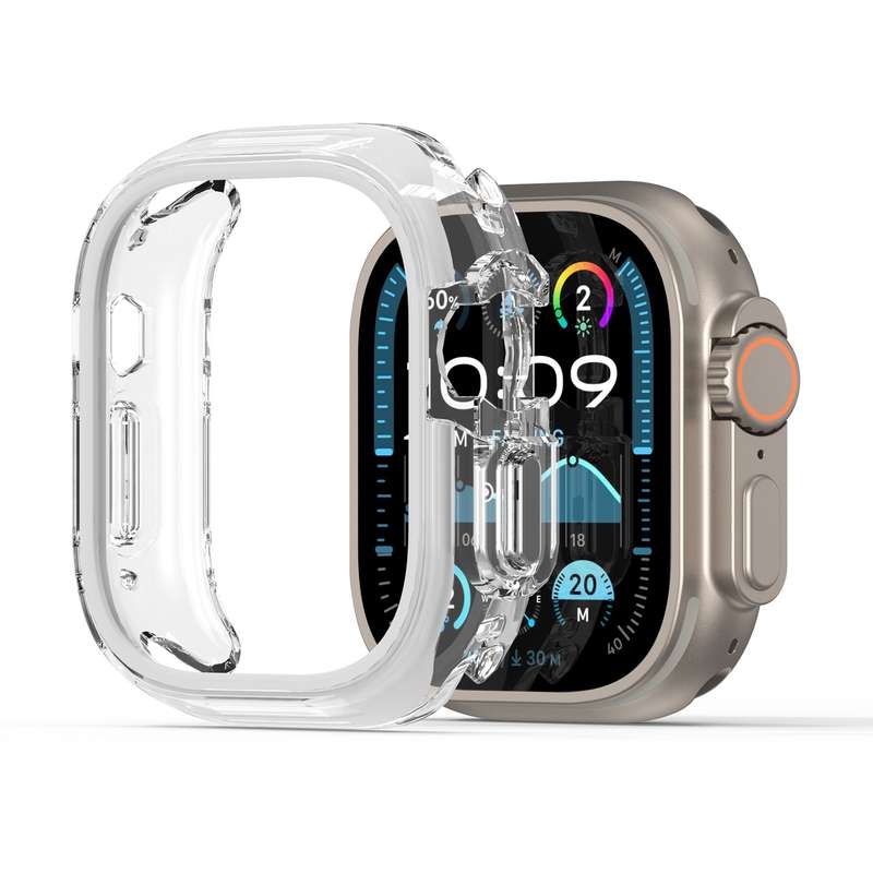 For Apple Watch Ultra 1 / 2 49mm DUX DUCIS Camo Series TPU Hybrid PC Watch Protective Case
