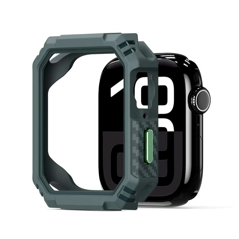 For Apple Watch Series 10 42mm DUX DUCIS Damo Series TPU+PC Hollow Watch Protective Case