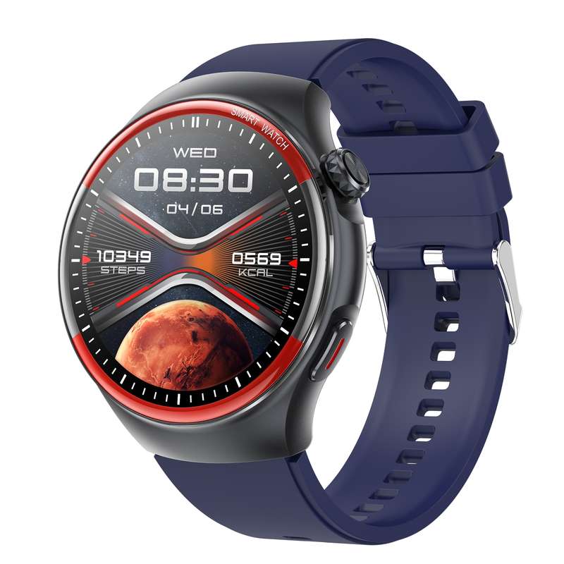 T82 1.43 inch Round Screen BT Call Smart Watch, Heart Rate / Blood Pressure / Blood Oxygen / Sleep /